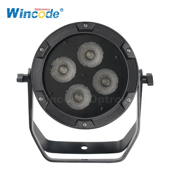 Sound Activated 4*10W RGBW LED Par Lights for DJ Disco Bar Parties