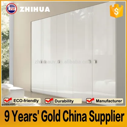 China Factory direct sale built-in good Blum hinge door wardrobe