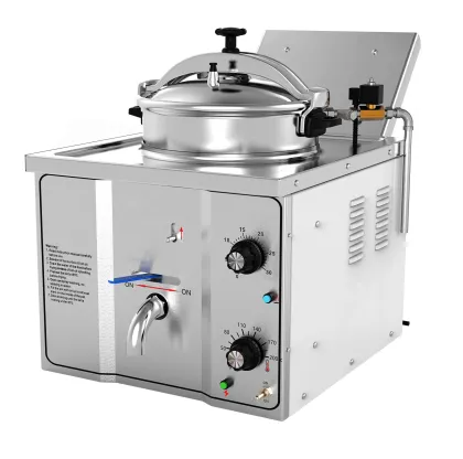 Kfc Fast Food Equipment Electric High-Pressure Deep Fryer Machine Ehfmy535