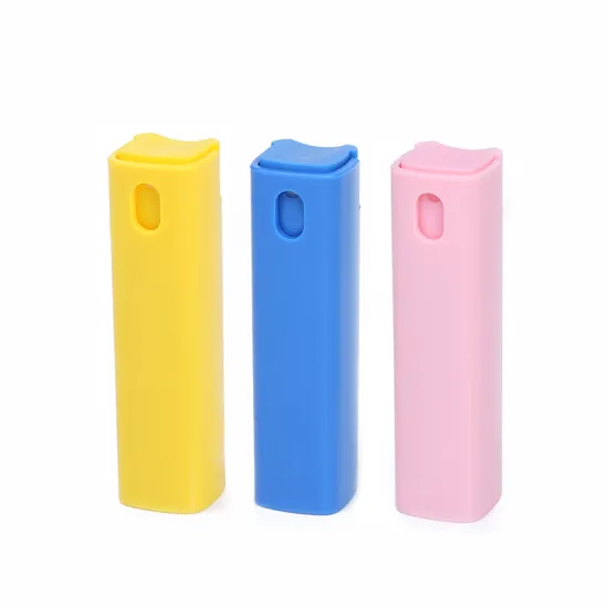 luxury square 10ml perfume glass spray bottle