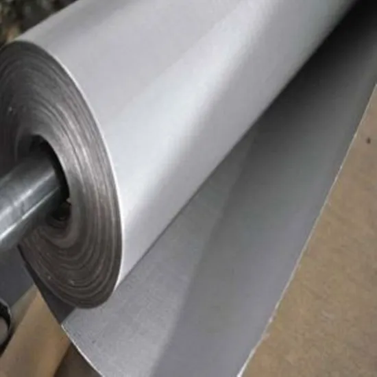 Acid plant factory stainless steel plain dutch weave pre-coat filter mesh