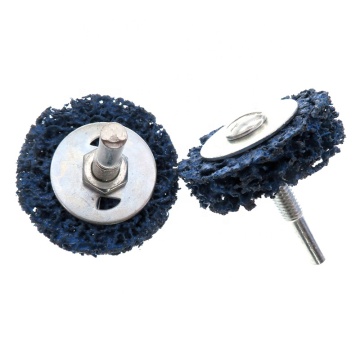 2 Inch 50mm Quick Change Roll Lock Blue Easy Strip and Clean Disc for Paint and Rust Removal, 6mm Shank