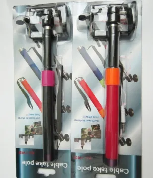 Extendable Pole Monopod with Tripod Mount Adapter