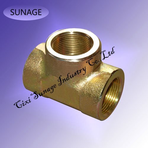 Bsp Female Hydraulic Tee Parker Npt Fittings, High Quality Bsp Female