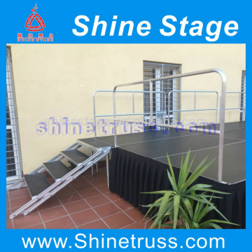 adjustable stage ramps aluminum stages ramps