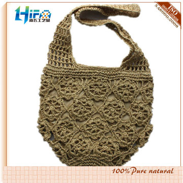 HIFA Summer Straw Beach Bag Paper Crochet Beach Bag