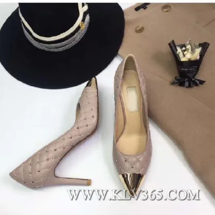 Designer Women Fashion Pointed Toe High Heel Leather Shoes