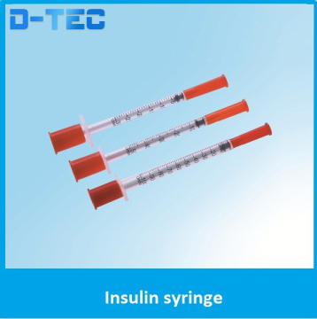 Disposable insulin syringe 0.3cc , 0.5cc