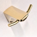 Gold Copper Double Coat Hooks Towel Hanger