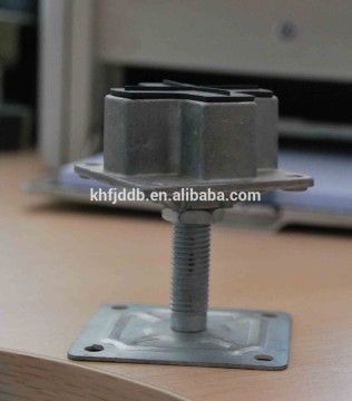 pedestal for OA steel cement infilled raised floor