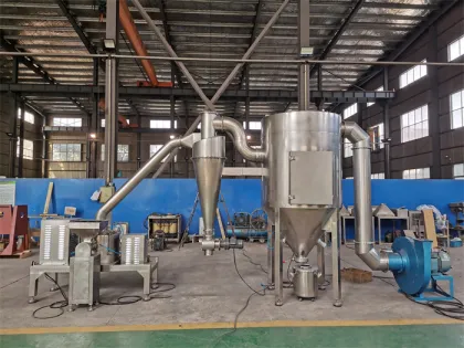 Dried spice powder grinding machine for Curry powder