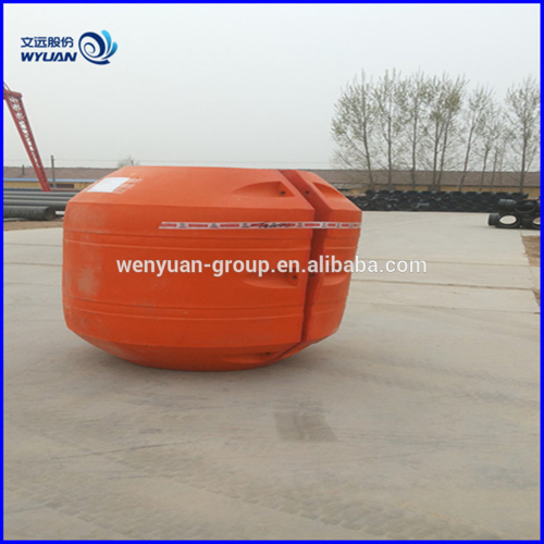 HDPE pipe with plastic pontoon float for dredging pipe