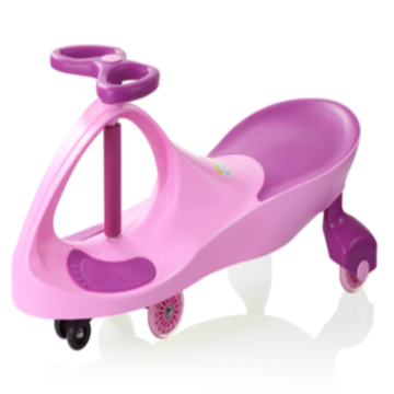 Child Swing Toy Car With PU Wheels