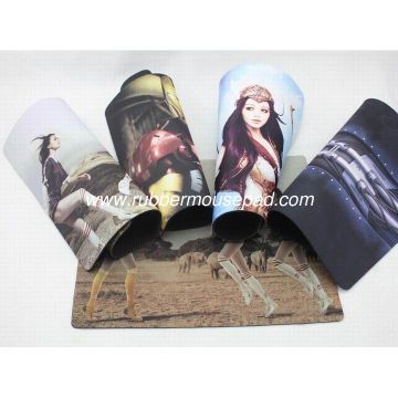 Advertising Non Toxic Rubber Mouse Pad, Cloth Mouse Mats For Computer