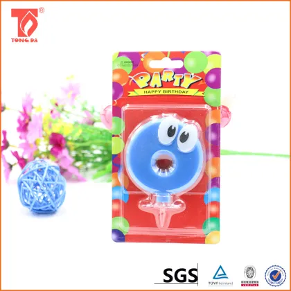 Numero de vela de la torta de cumpleanos