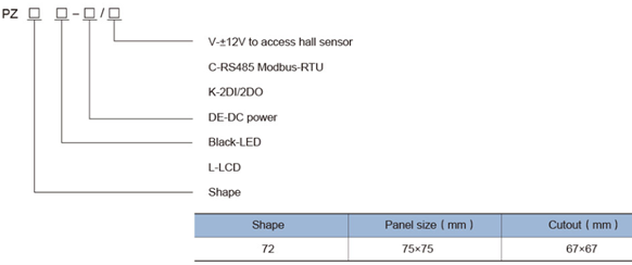 Model description