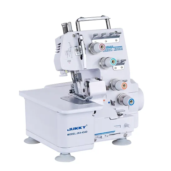 High-Quality Household Overlock Sewing Machine JUKKY JK4-434D for Home Use - Hot Sale
