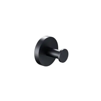 Moon robe hook matt black