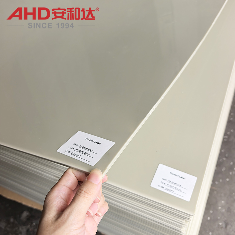 acid alkali resistant PP plastic sheet