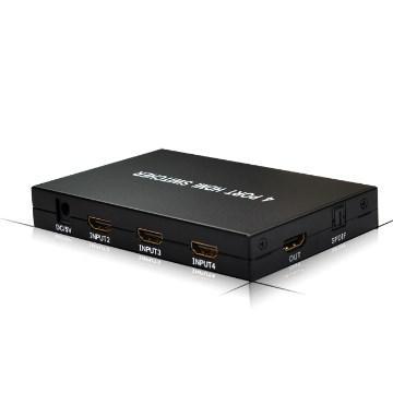 HDMI switcher box 4 in 1 out