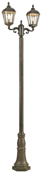 Decorative Landscape Outdoor Lawn Lights Brown Street Garden Post Lights 110 - 220 V