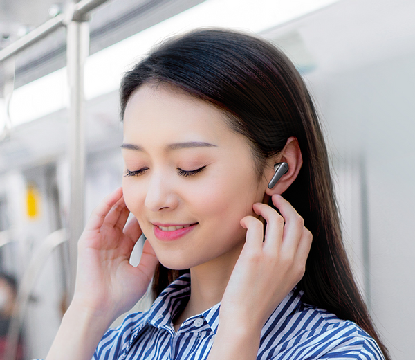 Noise cancelling microphone earphone