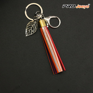 Linha de carregamento alaranjada elegante Keyring de USB de Iphone