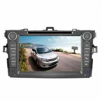 Car multimedia players with 8-inch digital display for Toyota Corolla 2010-2011
