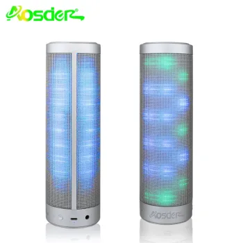 2016 hiphop new led colorful outdoor camping bluetooth speaker