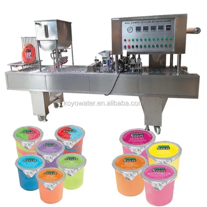 Koyo KY-32A-2 Automatic Mineral Water Jelly Juice Filling and Sealing Machine