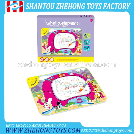 Hello Elephant Water Painting Doodle Mat Musical Carpet Water Doodle Mat