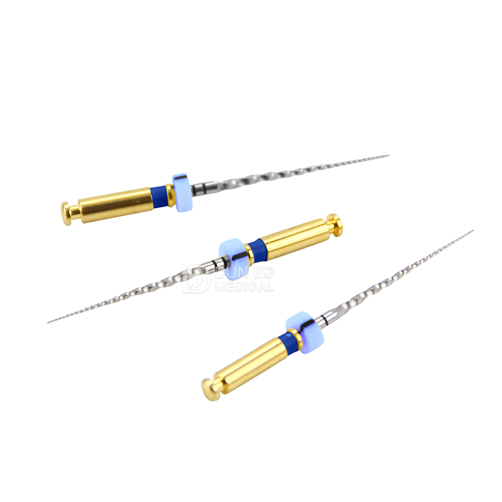 Archivos endodónticos flexibles de NITI dental