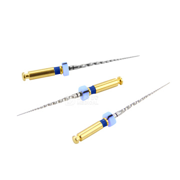 Archivos endodónticos flexibles de NITI dental