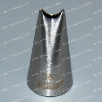 New Stainless steel cake decorating flower piping tips with high quality#S353