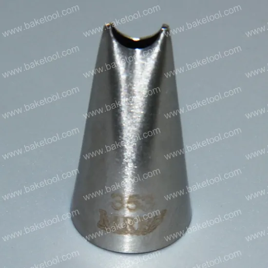New Stainless steel cake decorating flower piping tips with high quality#S353