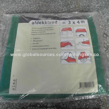 Mesh Tarp, HDPE Cloth + LDPE Laminated