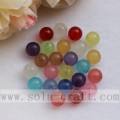 Popular Mixed Colors Acrylic Round luminous Beads