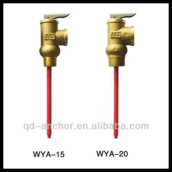 Automatic Reseating Temperature and Pressure Relief Valve