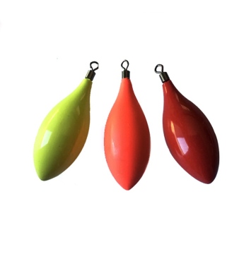 80G-140G Portuguese Oval Droplet Shape Die Casting Fishing Weights for Saltwater Gear