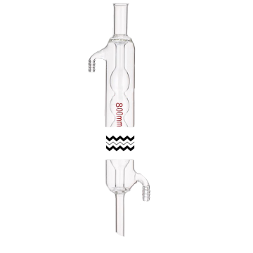 Factory Wholesale Lab Supplies: 3.3 Glass Spherical Condenser, 800mm Graham Condenser