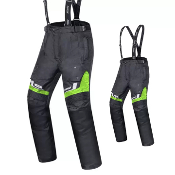 DK-027 Waterproof Reflective Printing Removable Warm Liner Suspenders Riding Motorbike Motorcycle Pants for Men