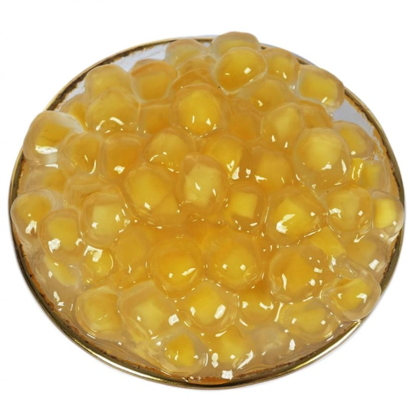 Gefrorene goldene Tapioka -Perlenfutter