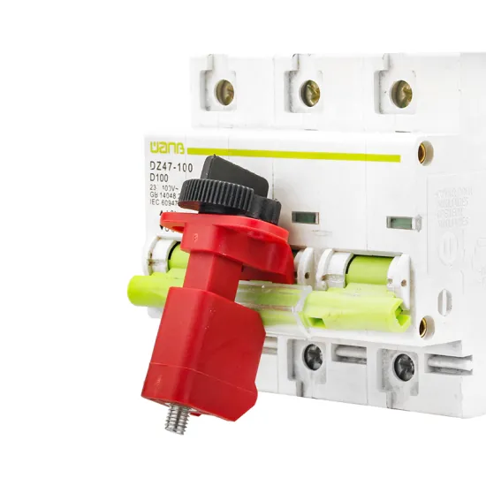 BOZZYS Miniature Circuit Breaker Lockout Device - Red Tie Bar Lockout (TBLO)