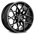 Alloy wheels aftermarket rims Silver brushed concave design