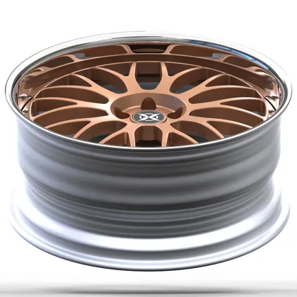 Custom High Performance 19\" 2-Piece Negative Offset Racing Car Wheels for Passenger Vehicles