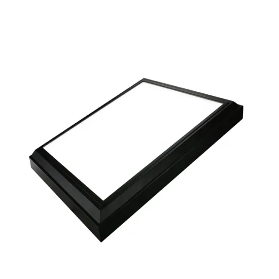 OEM IP40 Black Square LED Ceiling Panel Light 40W for Hospitals