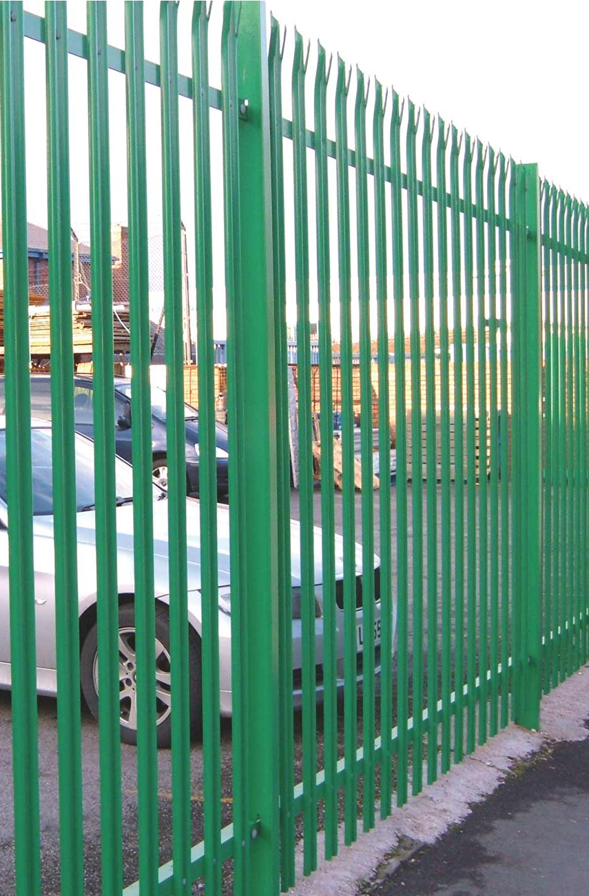 Garden steel palisade fence Factory Supply sale