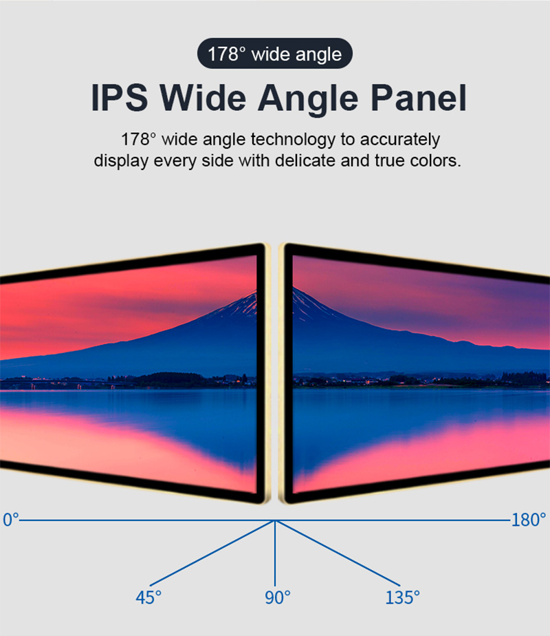 Floor Stand Advertising Screen 4