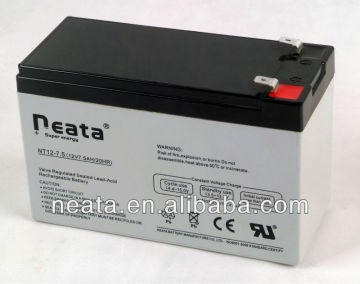 Lead Acid Battery 12V7.5AH