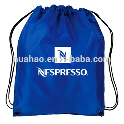 Chinese manufacturer nylon duffel drawstring backpack bags